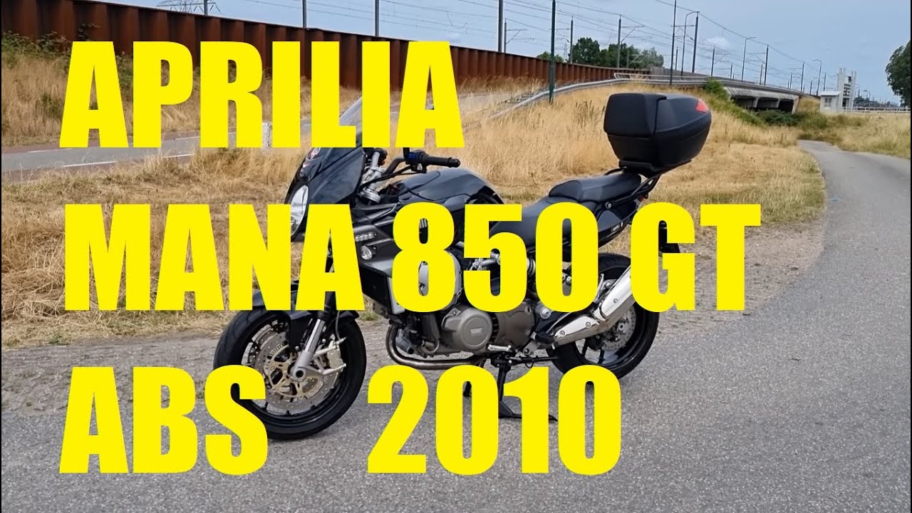 OCCASION: APRILIA MANA GT 850 ABS 2010 21.863KM!!