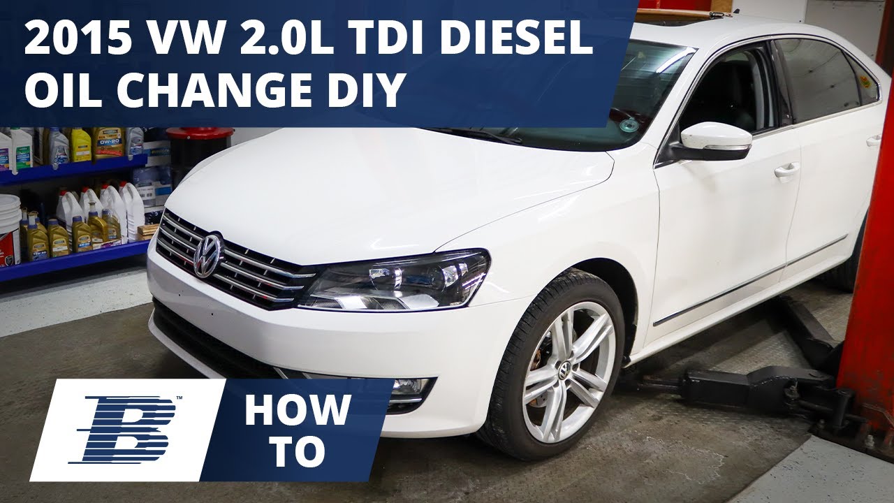 Замена дизельного масла VW Passat 2.0L TDI 2015 года своими руками (Jetta, Golf, Beetle, Audi A3)