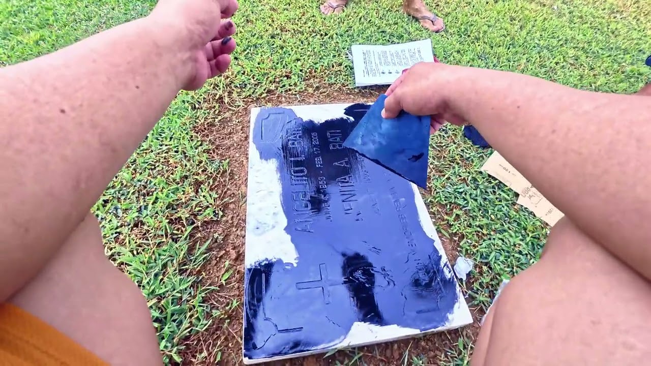 PAANO MAGPINTURA NG LAPIDA PART1