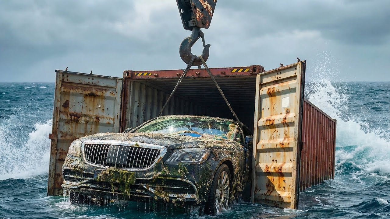 Everyone Said It Was Gone Forever… We Pulled a Mercedes Maybach from the Deep Ocean