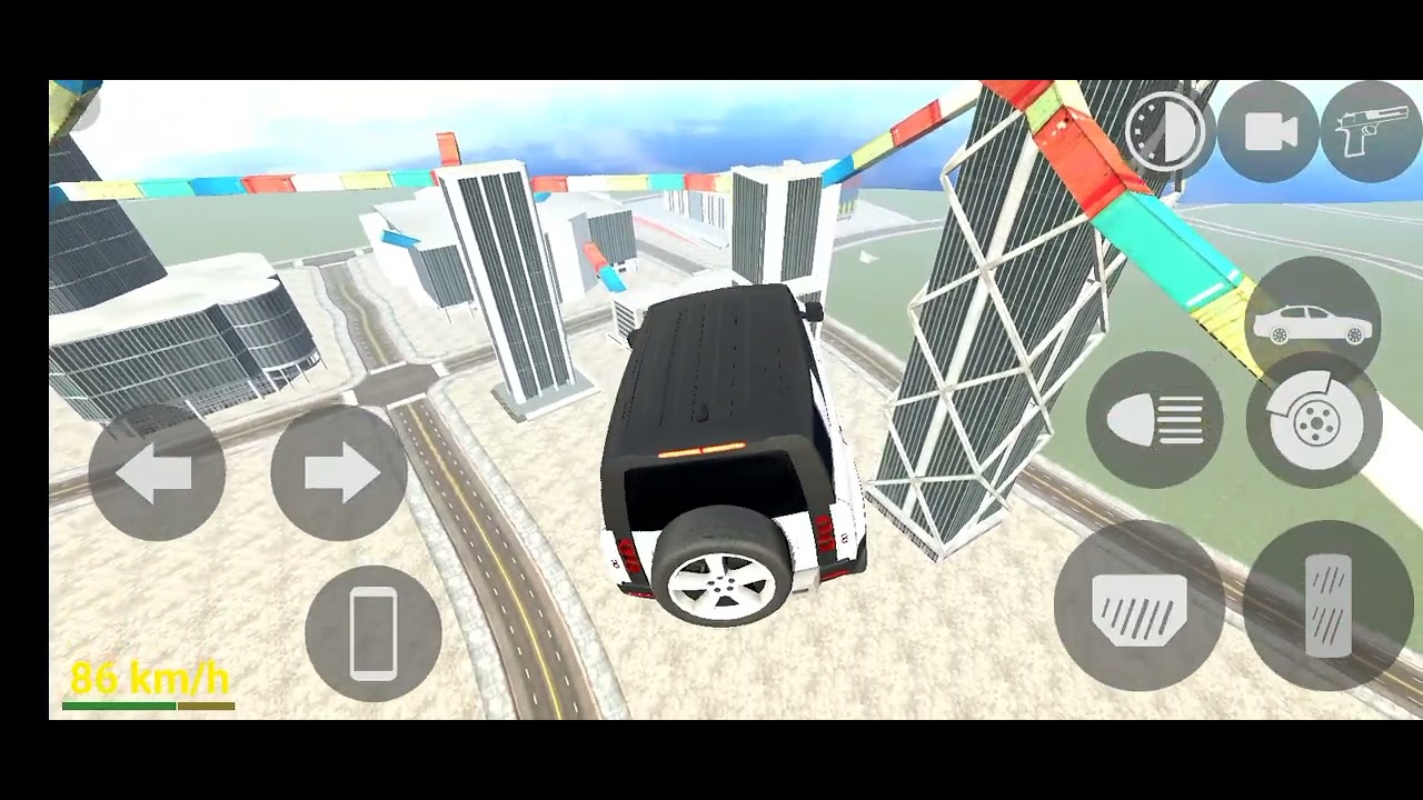 Indian car game || defender new stunts 🚗🚓