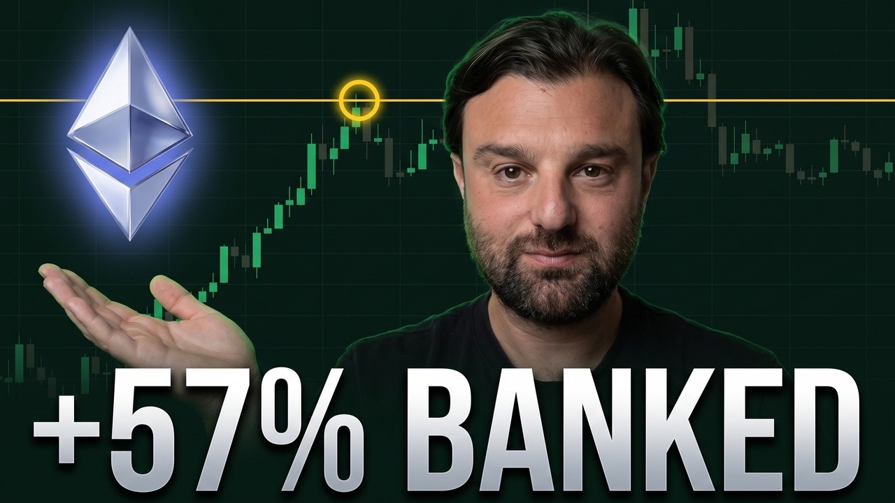 I Closed My ETH Long For +57%.. Here's My Re-Entry