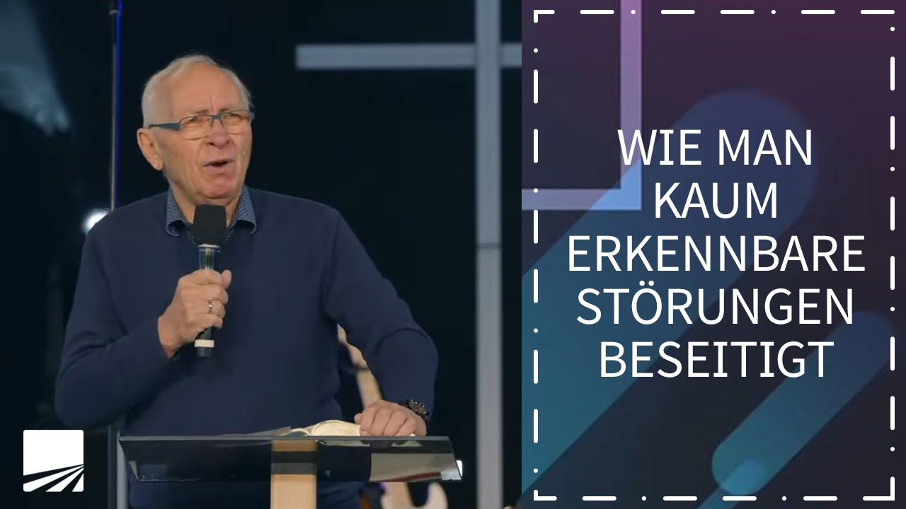 Wie man kaum erkennbare Störungen beseitigt | Wolfhard Margies | 17.10.21