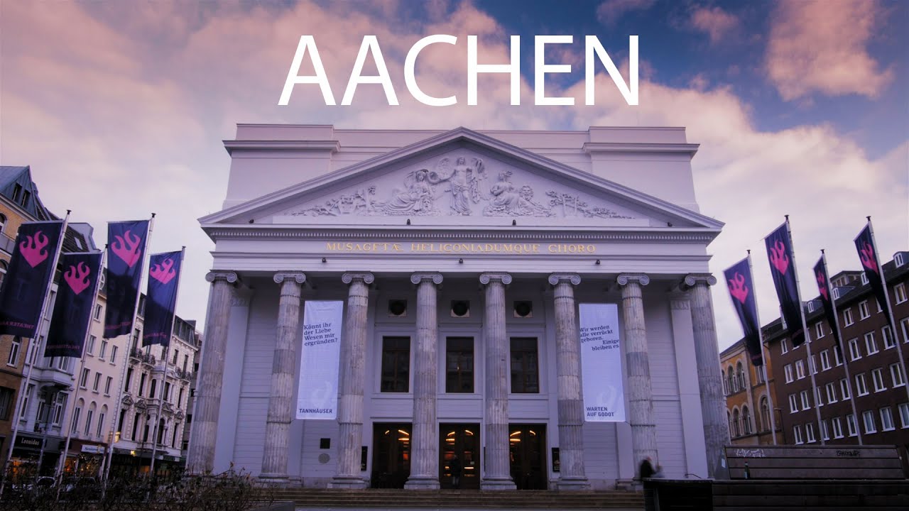 Aachen - City of Spring in 4K
