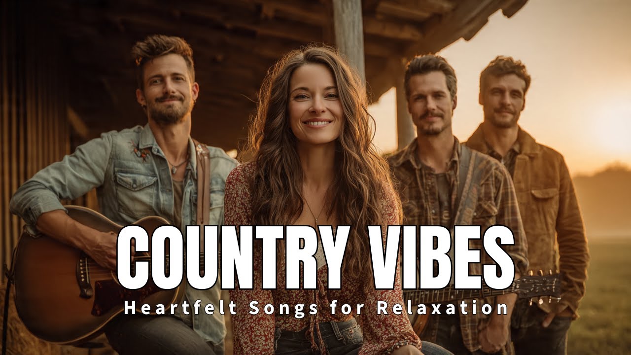 Relaxing 90s Country Music Playlist for Easygoing Background and Gentle Vibes