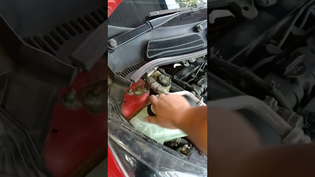 ford fiesta  อาการน้ำหม้อพักหาย ตอนที่ 2  โทร  0804471327