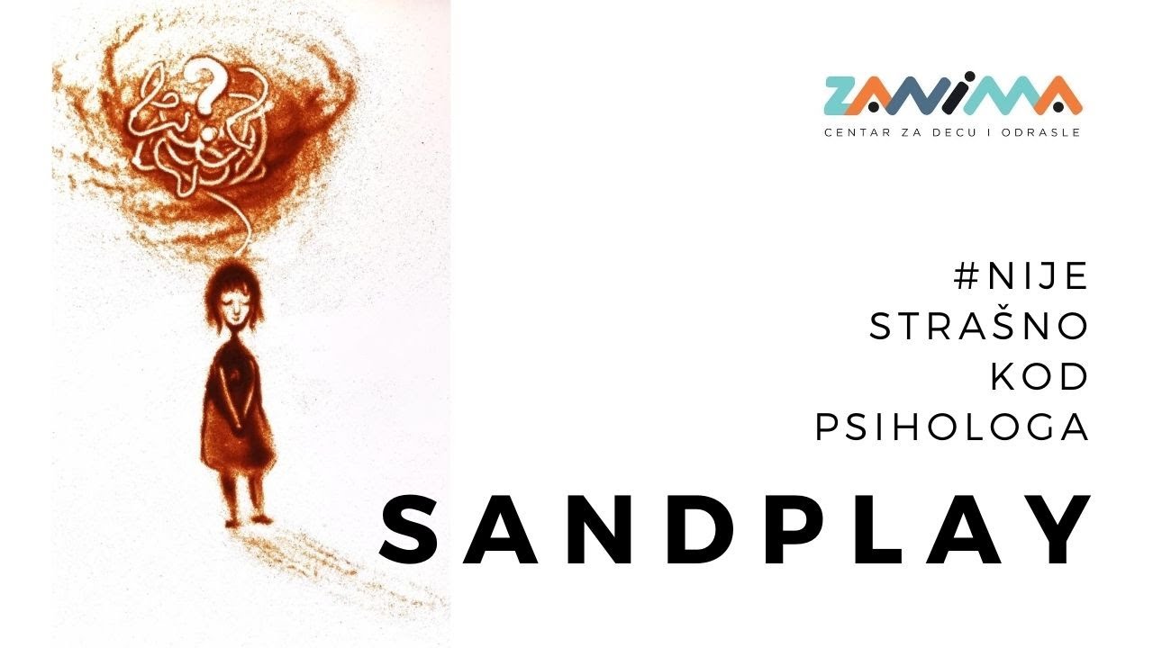 Prezentacija metoda igre u pesku SANDPLAY. Koristimo ga u radu u zANIMA porodičnom centru/ Beograd