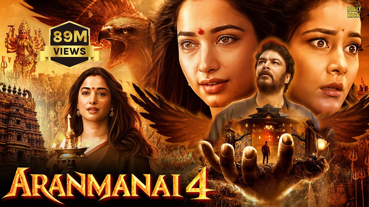 Aranmanai 4 | Hindi Dubbed Movies 2025 | Tamannaah Bhatia, Raashii Khanna, Yogi Babu | Hindi Movie