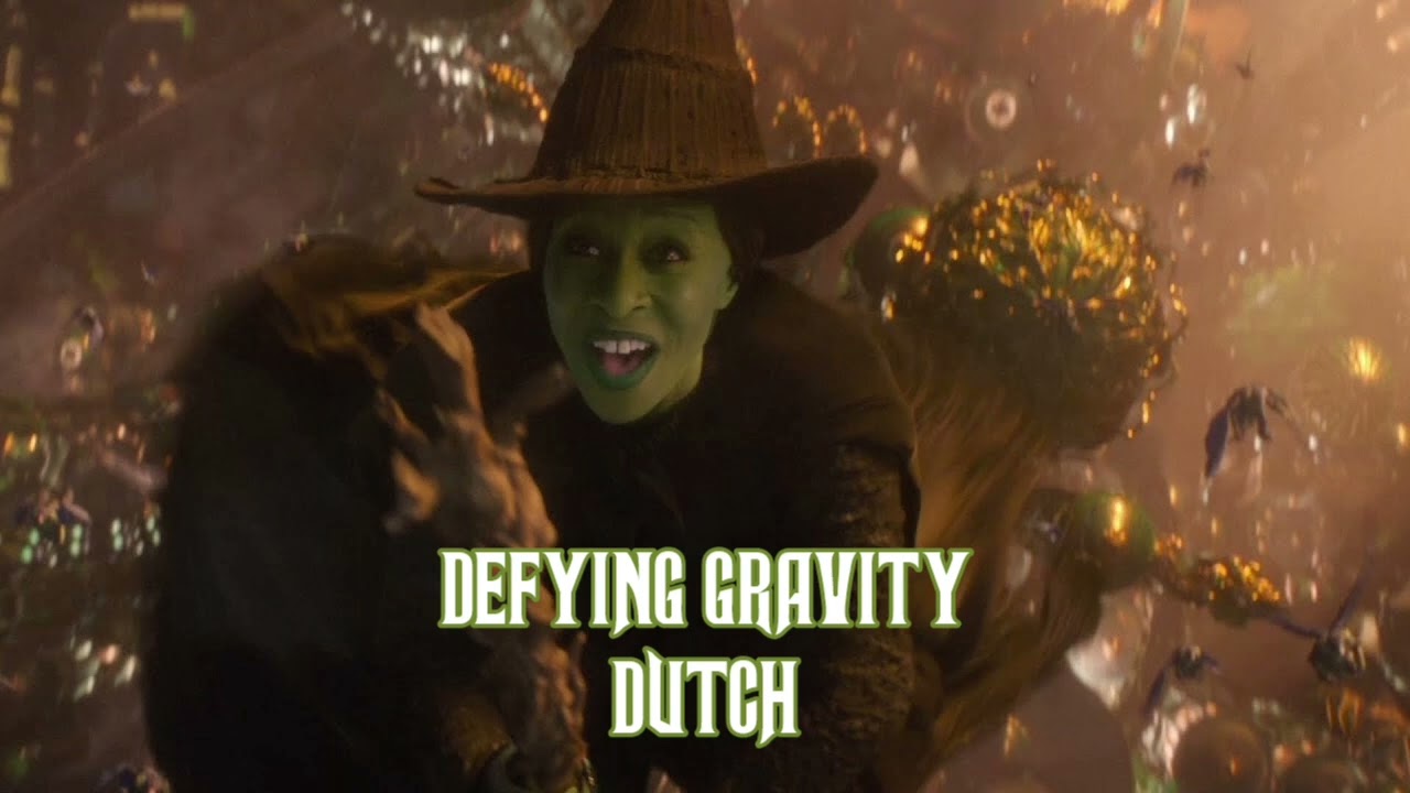 Ik Lach Om Zwaartekracht | Defying Gravity (Dutch Movie Version) Wicked