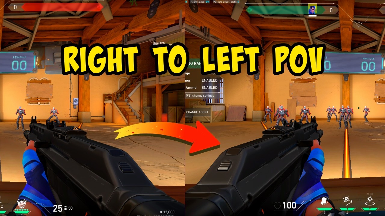 Switching from right hand pov to left hand |