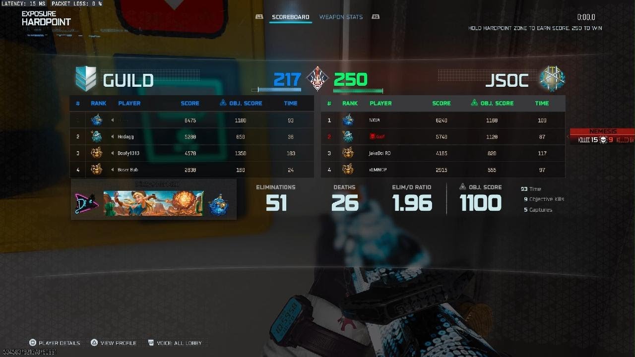 Going Massive in Exposure HP Ranked / 51-26 