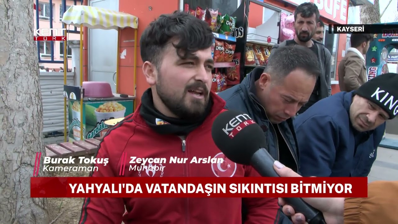 YAHYALI'DA VATANDAŞIN SIKINTISI BİTMİYOR
