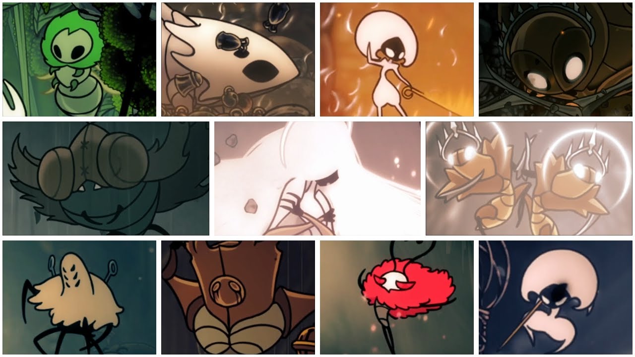 Hollow Knight Silksong ALL BOSSES