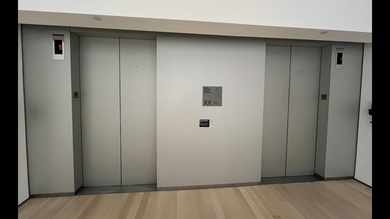 Schindler TXPress Traction Elevators At The MOMA In Midtown Manhattan New York City (02/13/2026)