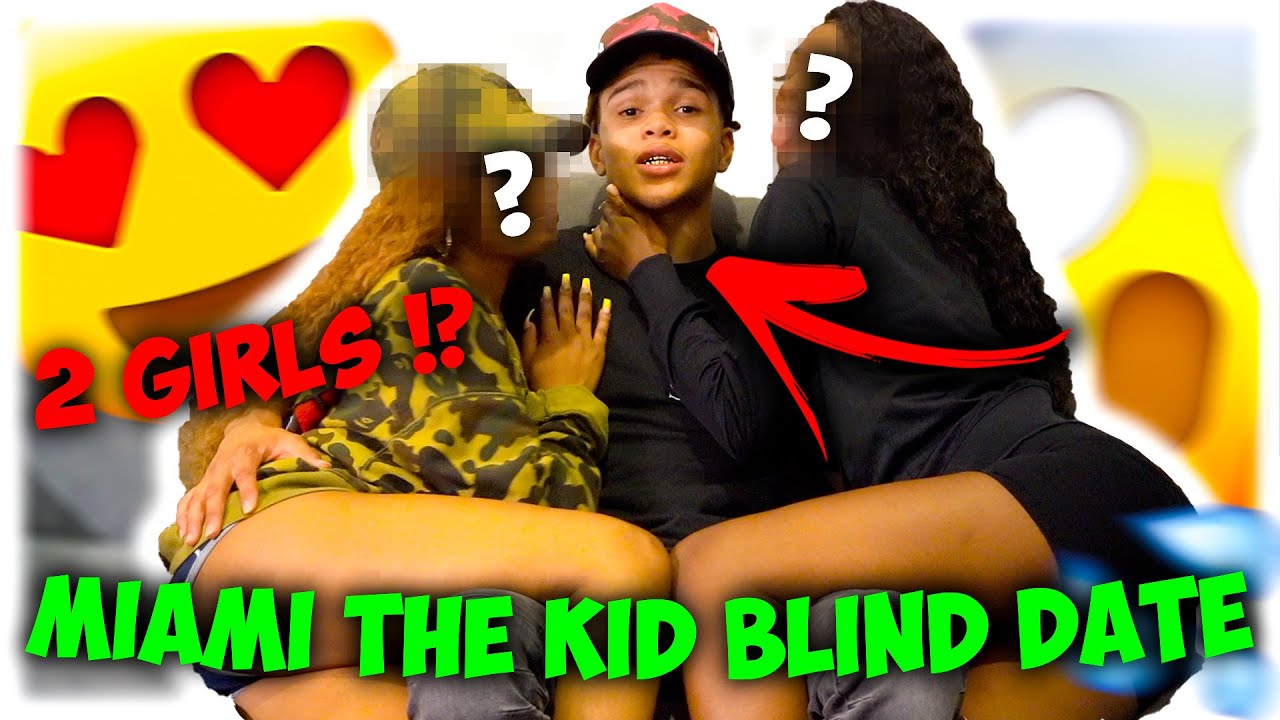 We Set MIAMITHEKID UP ON A BLIND DATE with 2 BADDIES😍💦 **GETS FREAKY** (NEW CRUSH?)