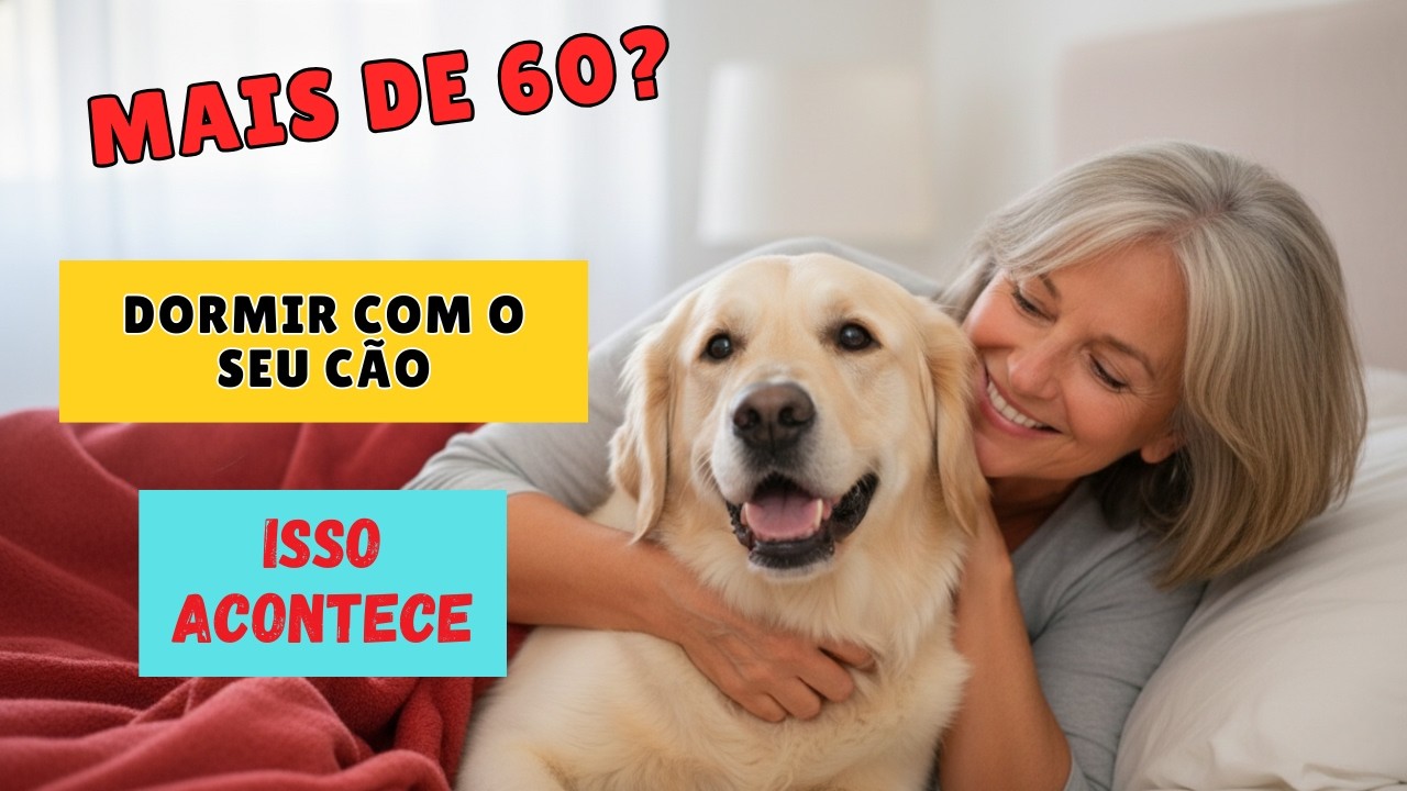 Mais de 60? Dormir Com Seu Cachorro Pode Afetar Você MAIS Do Que Você Pensa