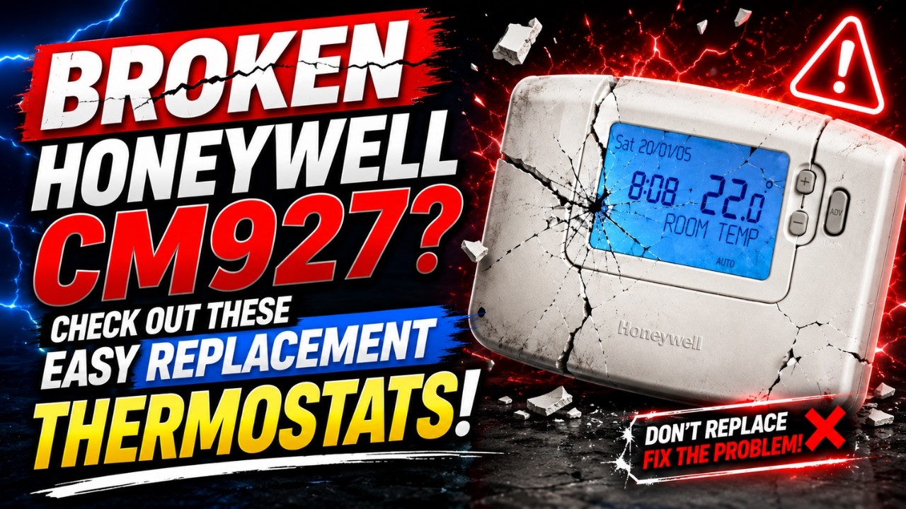 Broken Honeywell CM927? Check out these easy replacement thermostats!