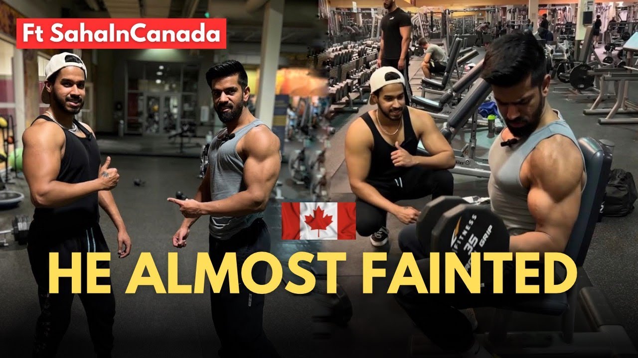 WORKOUT with @SAHAINCANADA  | Honest Talks | LIFE IN CANADA | YOUTUBE | FITNESS | FUTURE PLANS #vlog