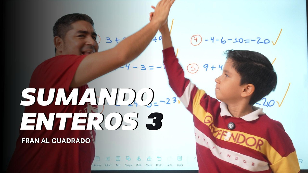 Sumando enteros 3 - Fran al cuadrado
