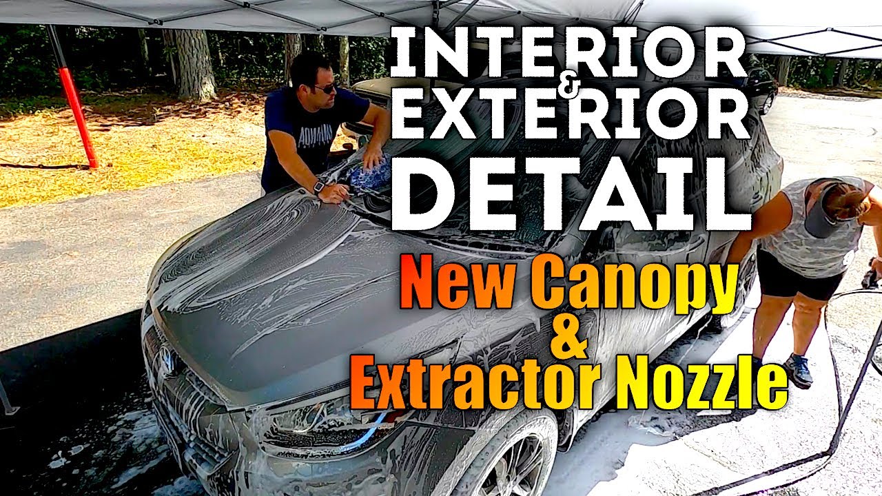 Do You Need A Large Canopy?  Interior and Exterior Detail / #realdetailing #detailingtips