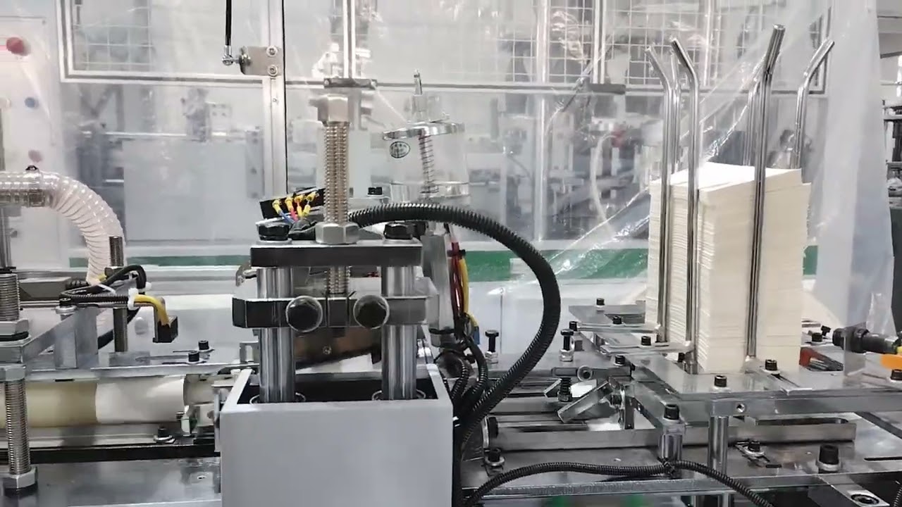 Customized 6oz copper heater paper cup machine has been produced,test video very well