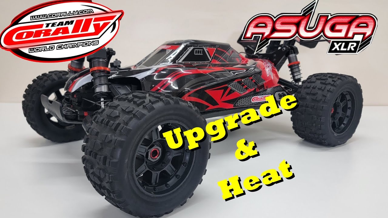 Team Corally Asuga XLR, Upgrade & Heating Issues. Working Out The Problem.,