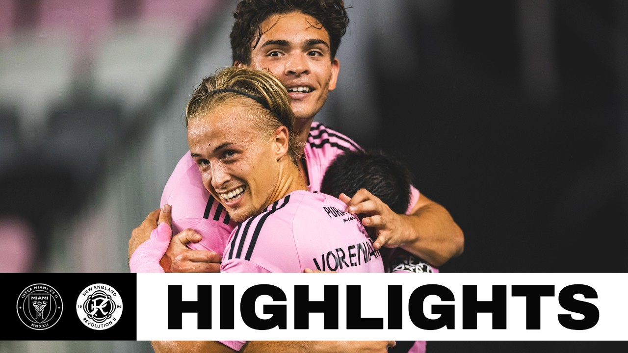 HIGHLIGHTS: Inter Miami CF II vs. New England Revolution II