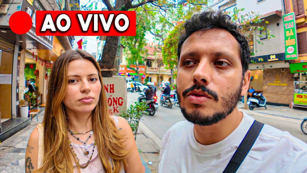 🔴 AO VIVO: Pelas ruas do Vietnã 🇻🇳