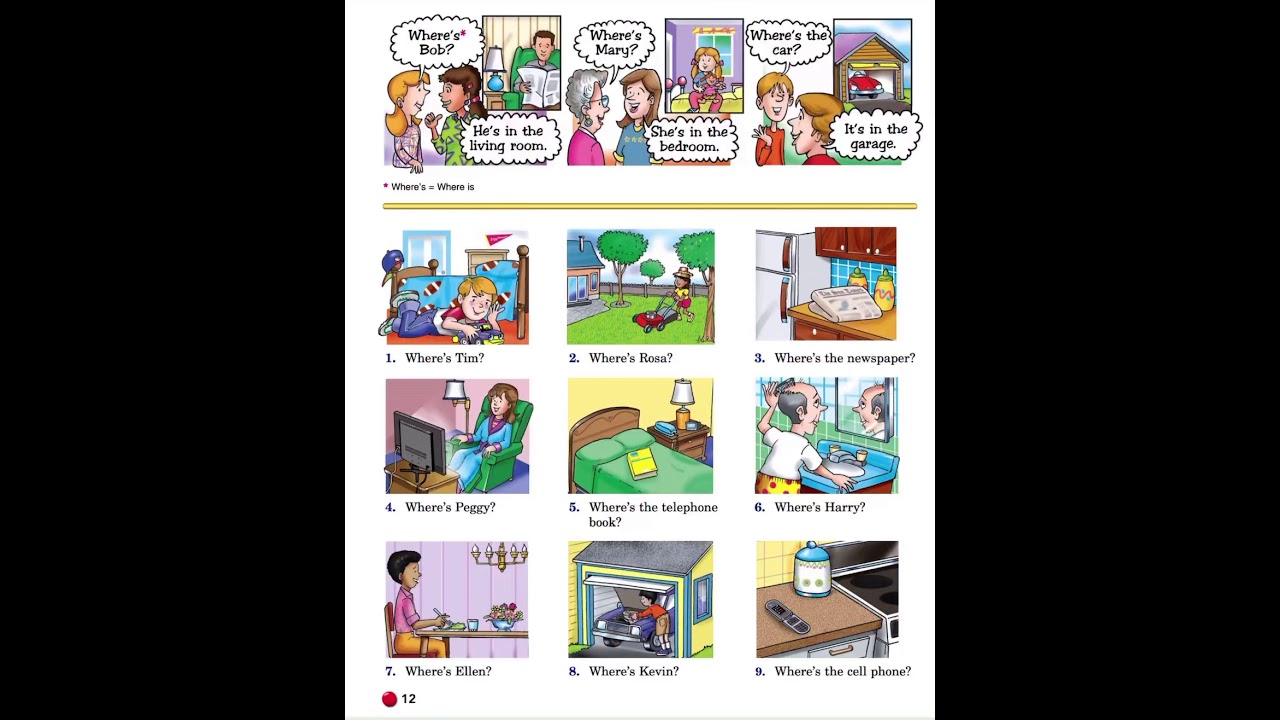 “Side by Side Extra” 3-Star Speaking Example (Book 1 p. 12)