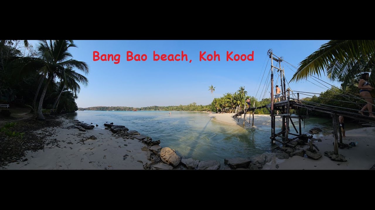 Koh Kood Bang Bao beach