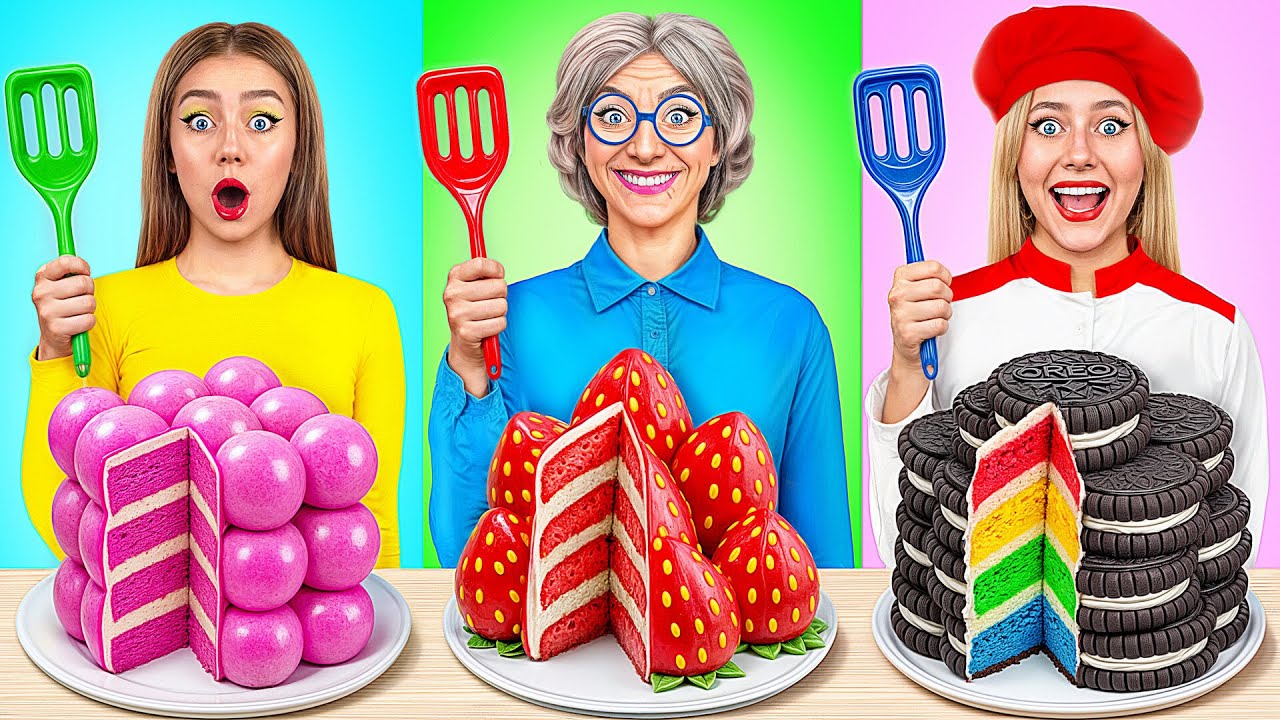 Кулинарный Челлендж: Я против Бабушки | Вкусные Кухонные Рецепты от Multi DO Challenge