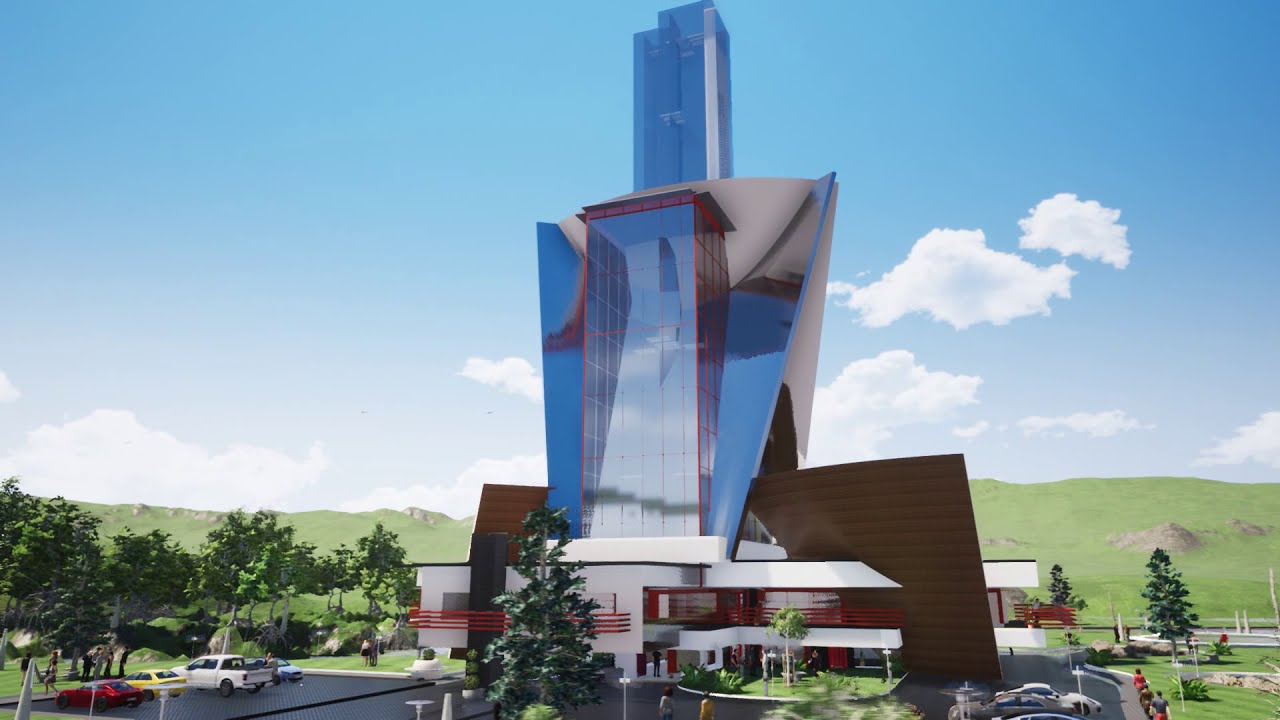 ULTRA MODERN OFFICE COMPLEX