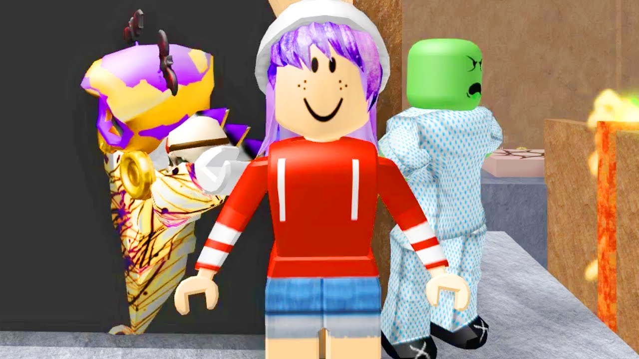 ROBLOX ESCAPE THE ZOMBIE ASYLUM 🤢 OBBY | RADIOJH GAMES
