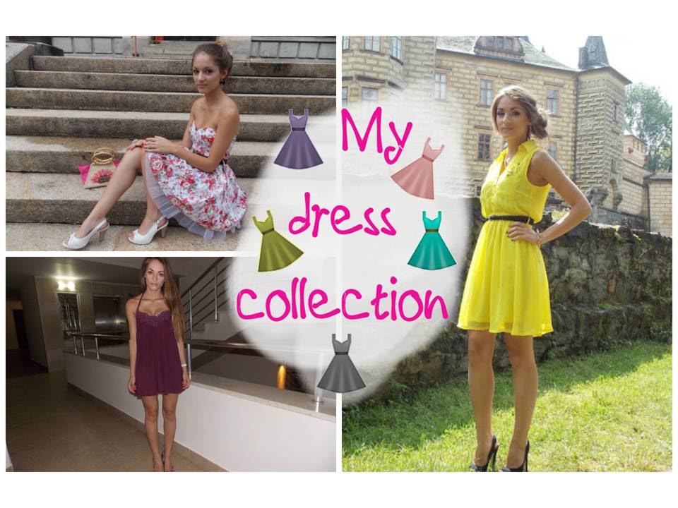 Moje sbírka šatů / My dress collection