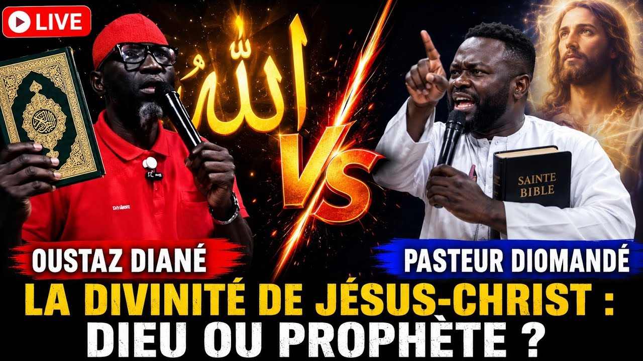 ⛔️ SUIVEZ LE DÉBAT AVEC PASTEUR DIOMANDÉ ; SUR LA DIVINITÉ DE JÉSUS-CHRIST 
