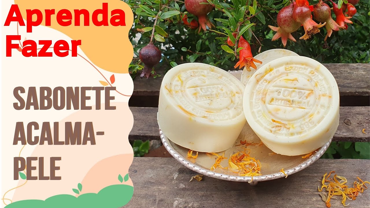 Como Fazer Sabonete Acalma-pele pra o Pós Sol e para Bebês