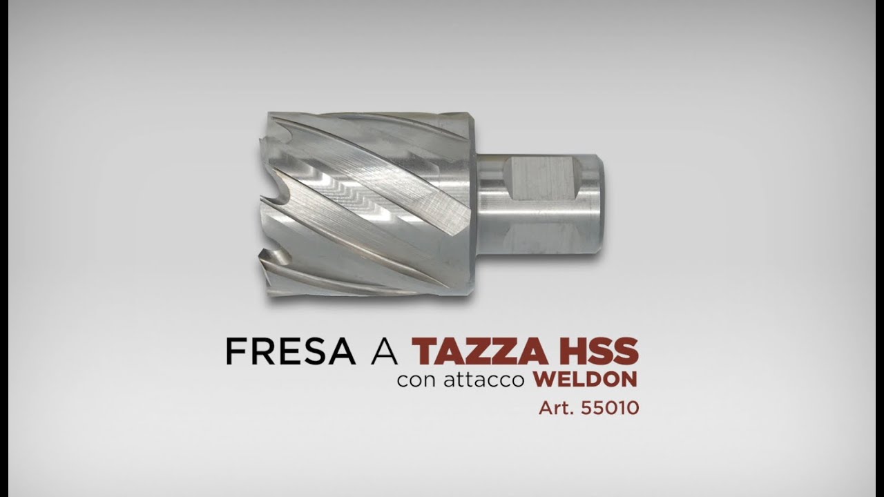 HSS CORE DRILLS WITH WELDON SHANK