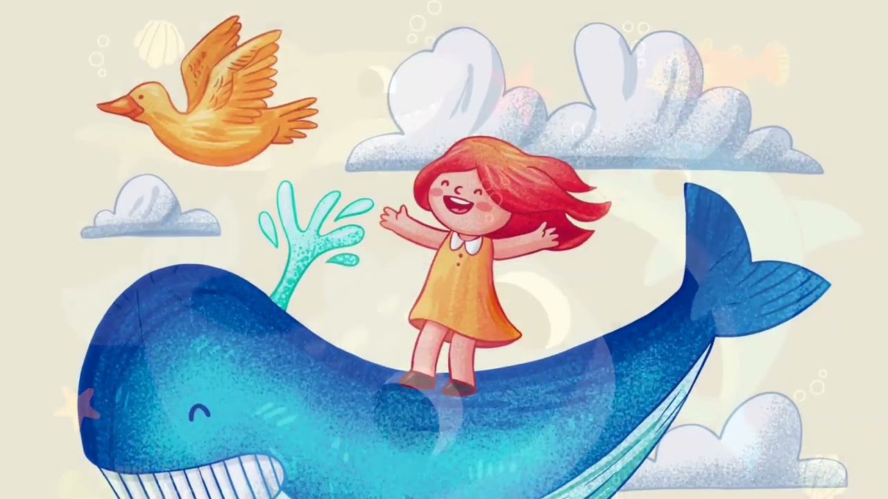 Paus Kecil - Lagu Anak Anak Kids Songs | Super Simple + More Nursery Rhymes  - Mr Whale Story Time
