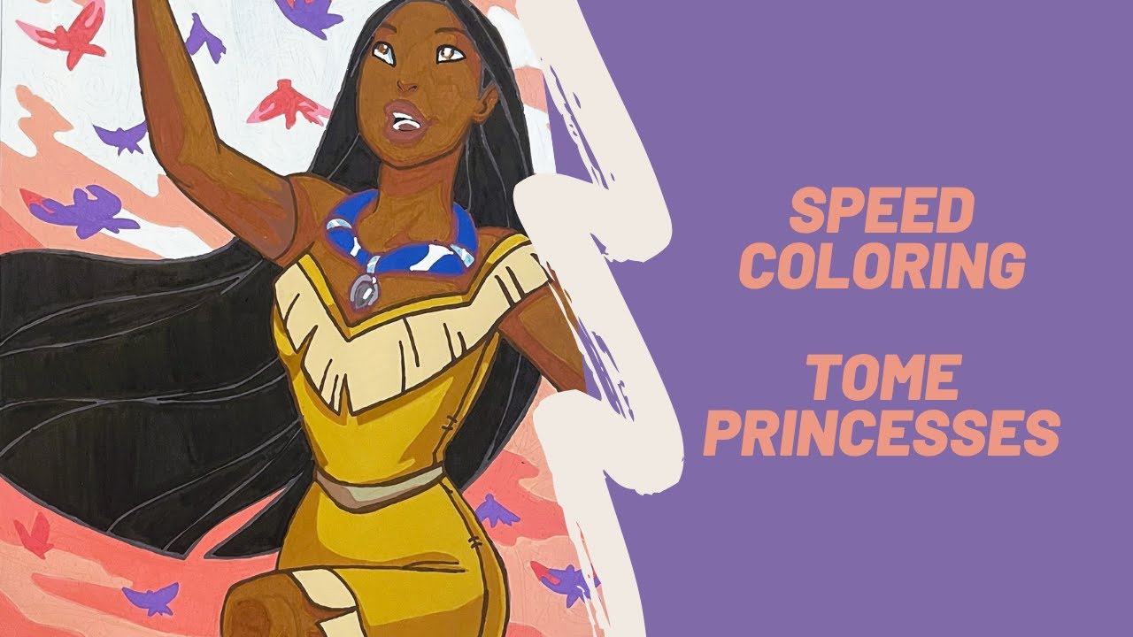 Speed Coloring | Coloriages Mystères Disney |