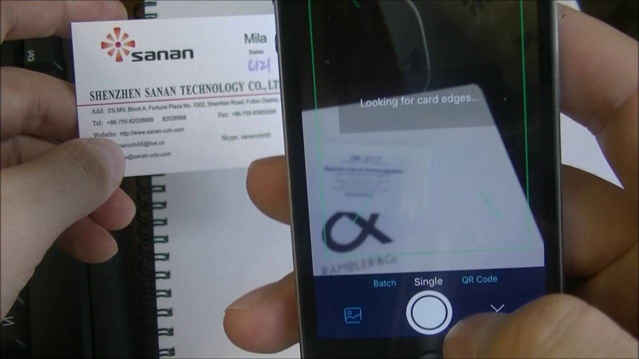 Обзор приложения Camcard Free для любителей хранить визитки в памяти телефона