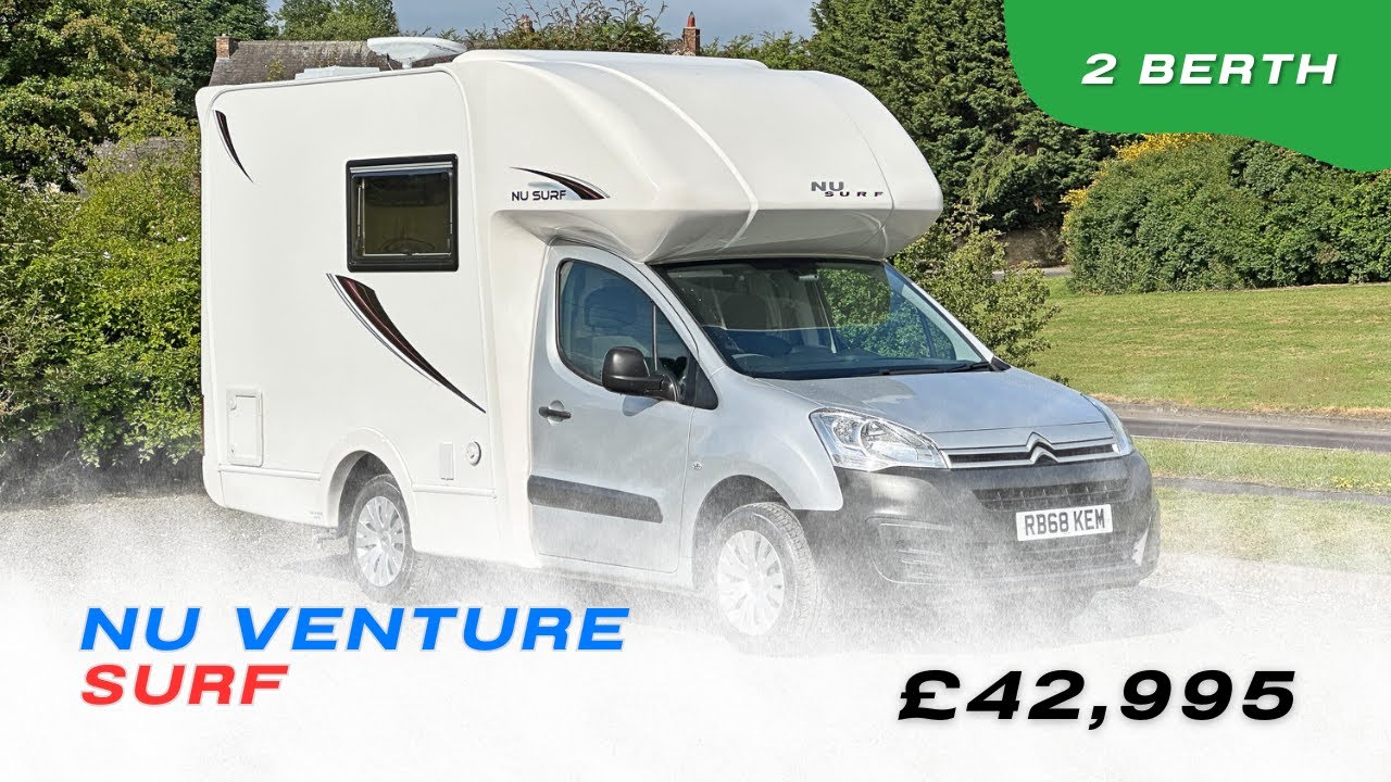 2018 NU Venture Surf, Compact 2 Berth Motorhome | £42,995