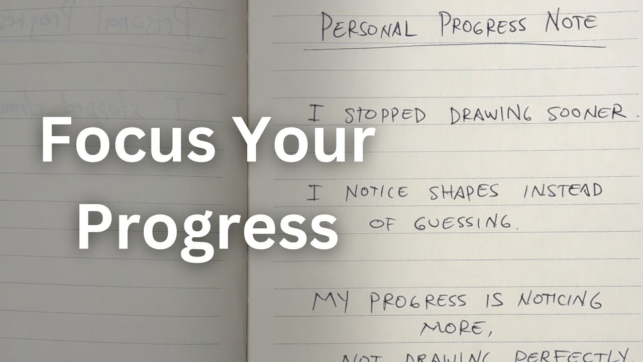 Stop Comparing Your Drawing and Focus on Your Own Progress