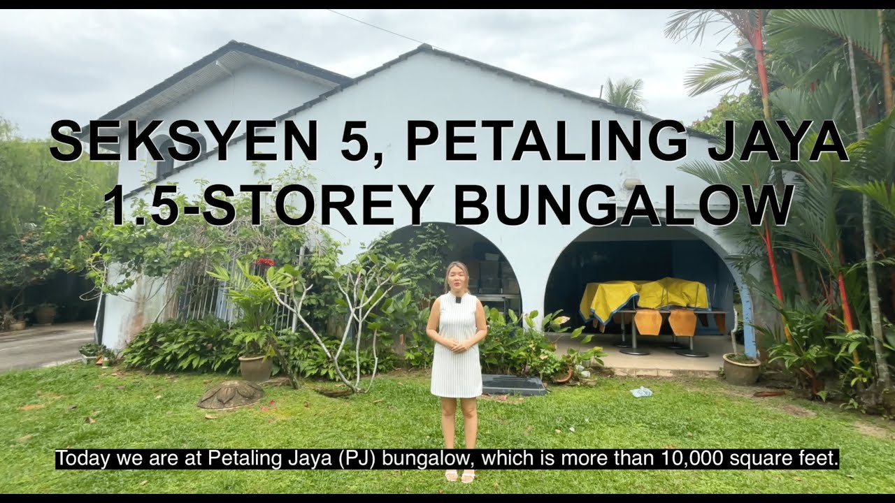 1.5-storey Bungalow ON 12,000 sq ft LAND in Petaling Jaya