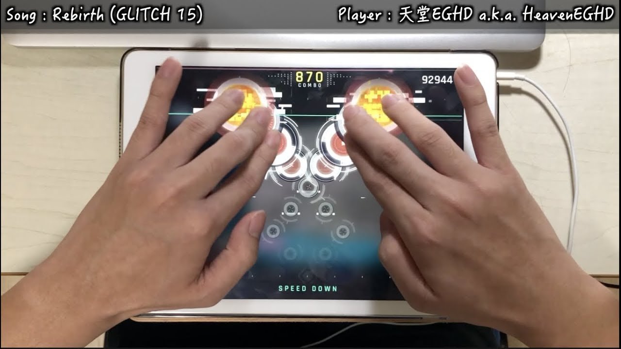 【第四難度初登場...】Rebirth (GLITCH 15) MM TP100!!!【Cytus II】
