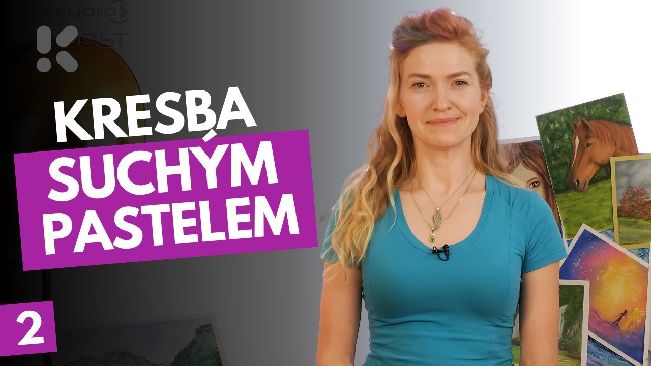 Kresba suchým pastelem - 1. díl