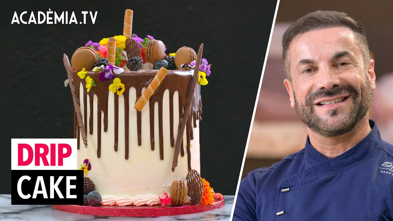 Drip Cake con glassa al cioccolato di Renato Ardovino, il Re delle Torte e del Cake Design