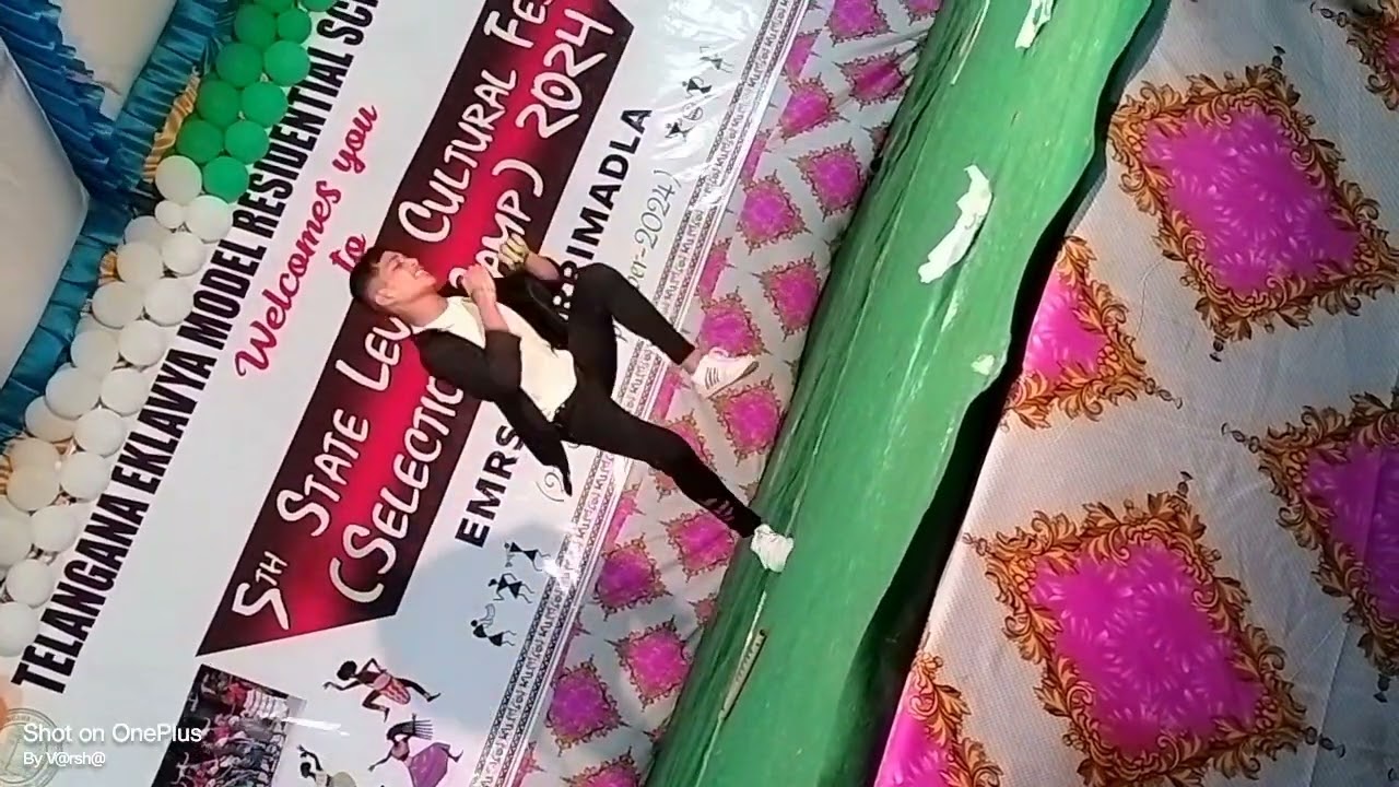 cultural fest 2024#telangana #EMRS #Solo #folk #dance