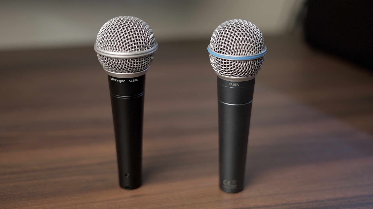 Behringer BA 85A против Behringer SL 84C &mdash; сравнение микрофонов