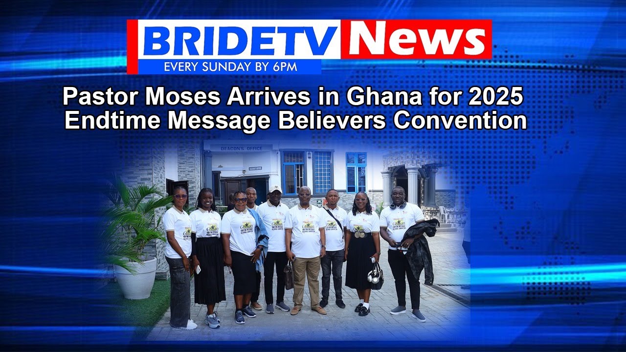 Pastor Moses Alu Arrival for Ghana Endtime Message Believers Convention 2025