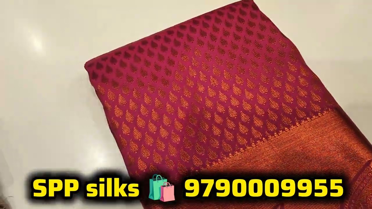 தெறிக்கவிடும் விலையில் நம்ம SPP silks Ramzan special sarees collection 🥰 10% offer விலையுடன் 🎊